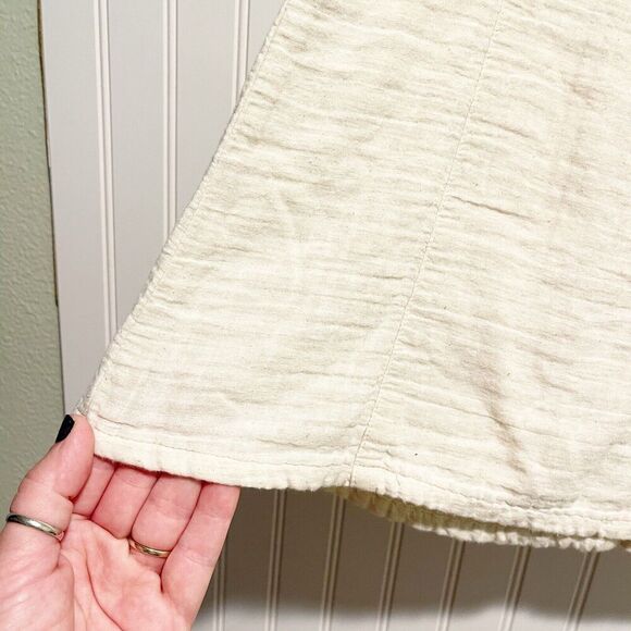 Kleen Cream Slub Cotton Tank Size Small - Picture 2 of 5